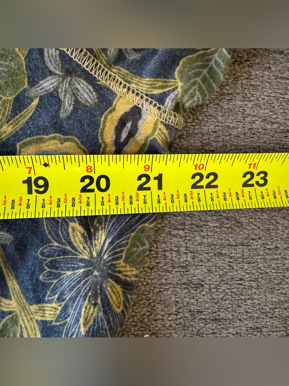 NATURAL LIFE Christa Knit Cotton Floral Maxi Dress Earthy Cottage Boho Prairie M - Picture 7 of 10